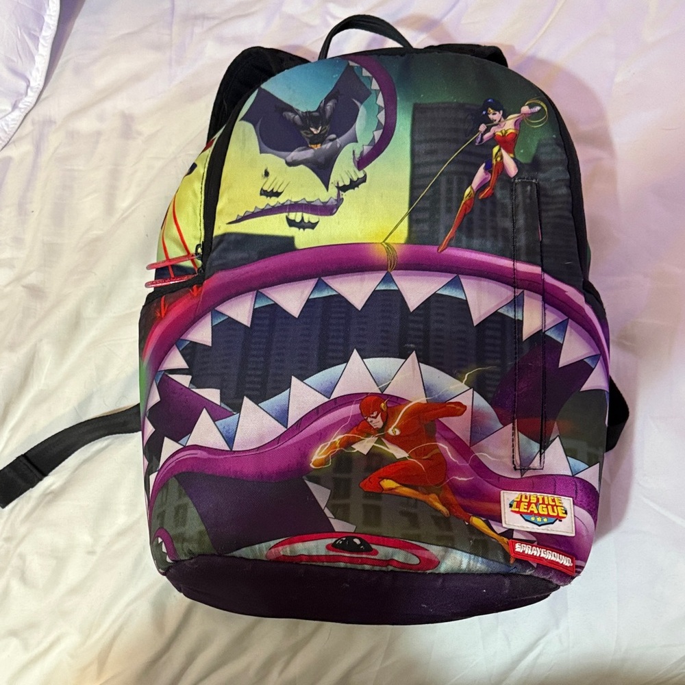 Justice League Graphic Backpack Sprayground - Picture 2 of 6
